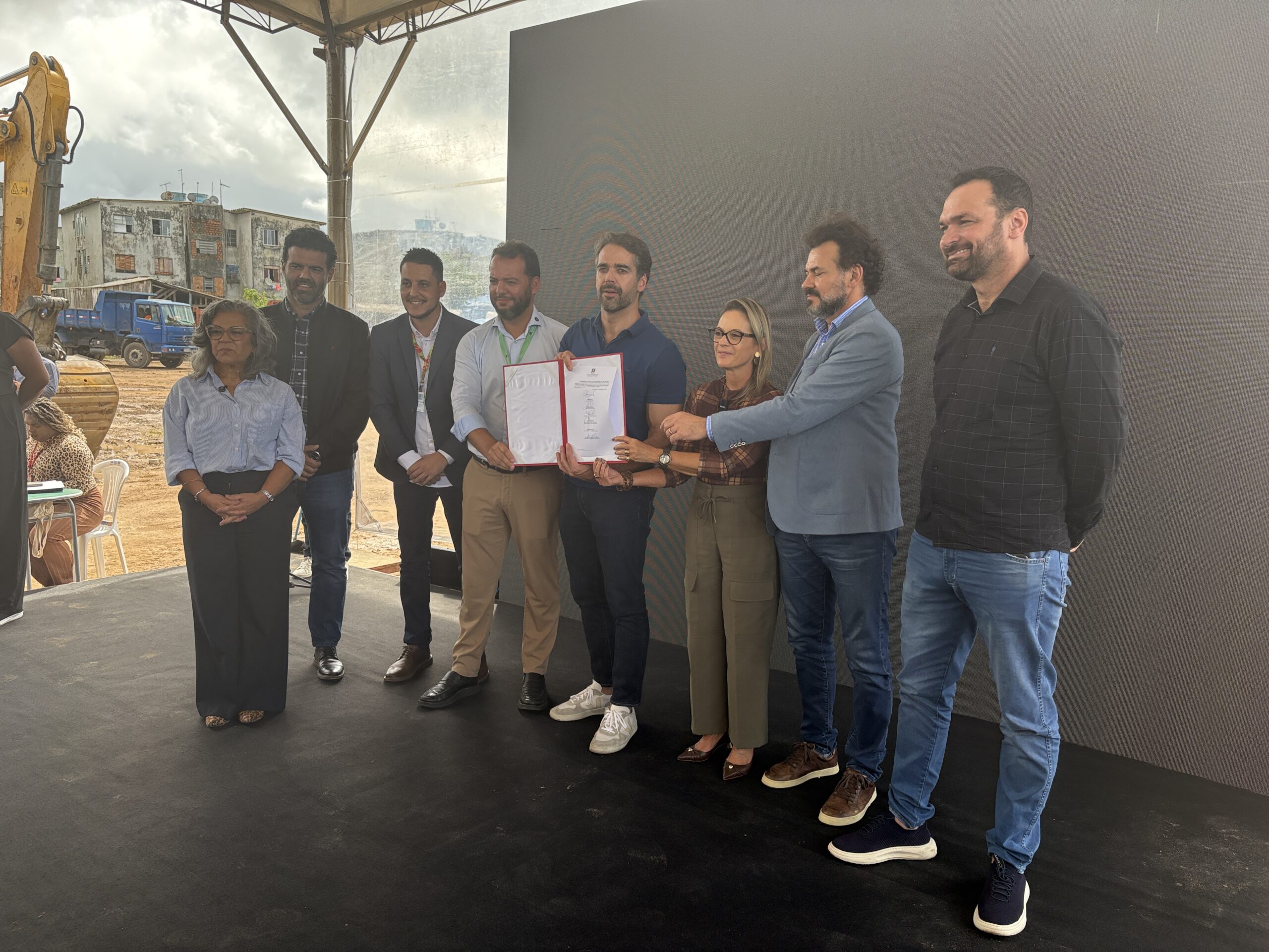 Com investimento de R$ 80 milhões, obras do Projeto Urbanístico Integrado são lançadas no Bairro Umbu