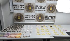 Brigada Militar prende homem por tráfico de drogas em Alvorada
