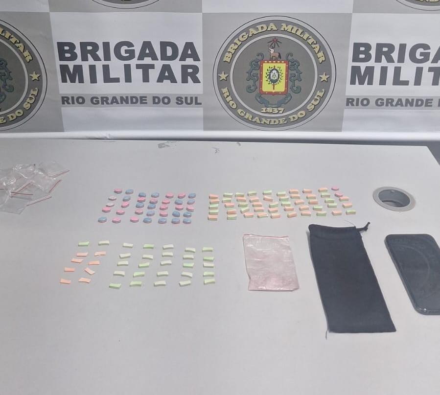 Brigada Militar prende homem por tráfico de drogas em Alvorada